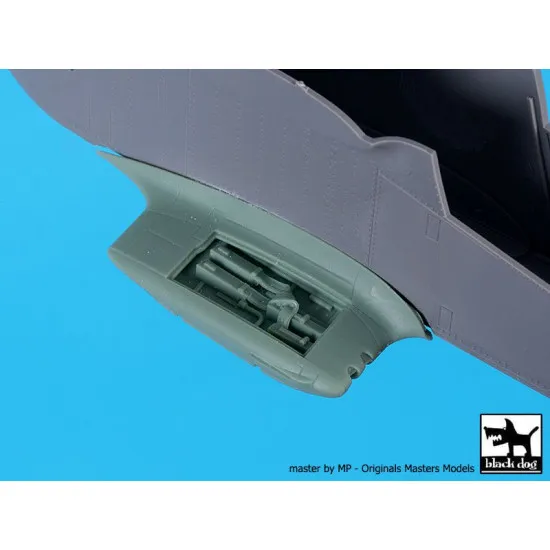 Black Dog A48158 1/48 OV -10 Bronco engine + machine guns for ICM