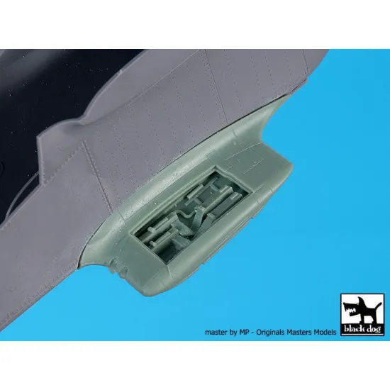 Black Dog A48158 1/48 OV -10 Bronco engine + machine guns for ICM