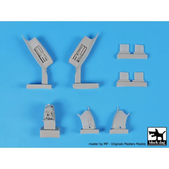 Black Dog A48158 1/48 OV -10 Bronco engine + machine guns for ICM