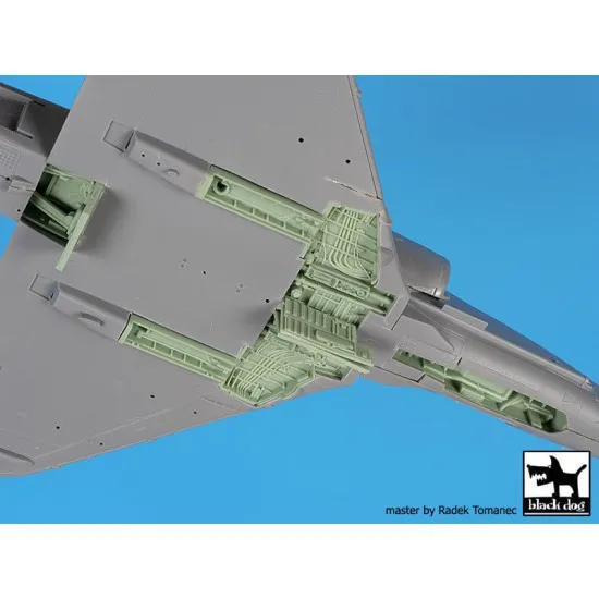 Black Dog A48160 1/48 A-4 Skyhawk wheel bays + engine for Hobby boss