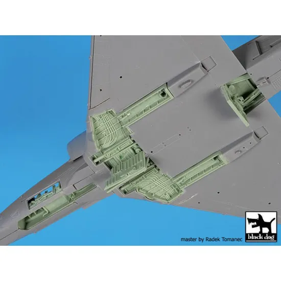 Black Dog A48160 1/48 A-4 Skyhawk wheel bays + engine for Hobby boss