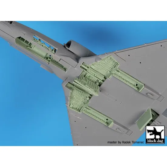 Black Dog A48160 1/48 A-4 Skyhawk wheel bays + engine for Hobby boss