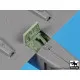 Black Dog A48160 1/48 A-4 Skyhawk wheel bays + engine for Hobby boss