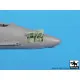 Black Dog A48161 1/48 A-4 Skyhawk electronics + spine for Hobby boss
