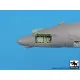 Black Dog A48161 1/48 A-4 Skyhawk electronics + spine for Hobby boss