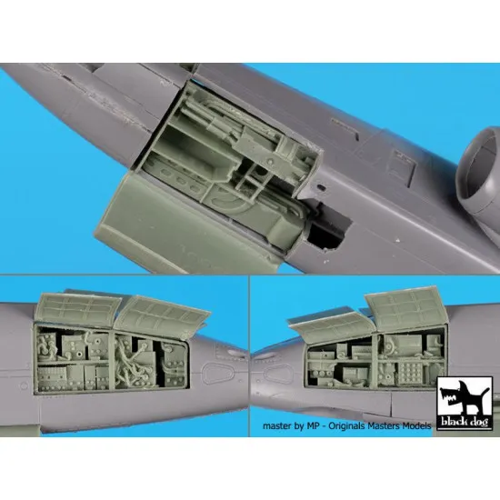Black Dog A48163 1/48 SU-25 canon + electronics for Zvezda