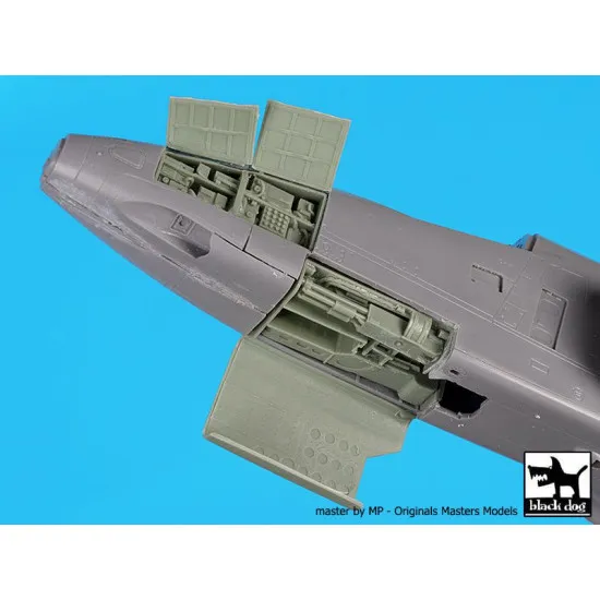 Black Dog A48163 1/48 SU-25 canon + electronics for Zvezda