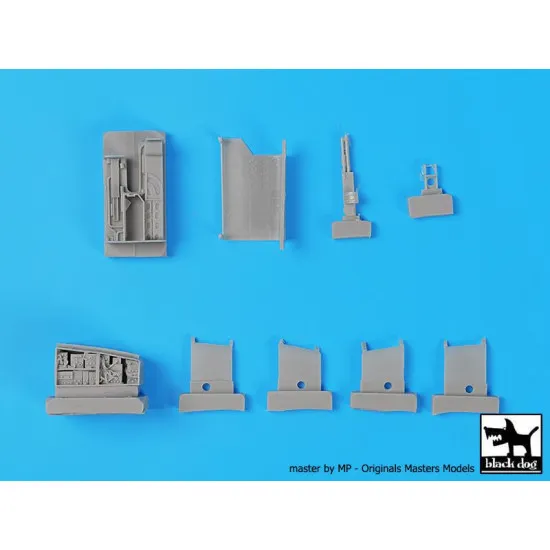 Black Dog A48163 1/48 SU-25 canon + electronics for Zvezda