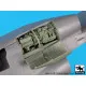 Black Dog A48164 1/48 SU-25 engine + spine for Zvezda