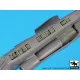 Black Dog A48164 1/48 SU-25 engine + spine for Zvezda