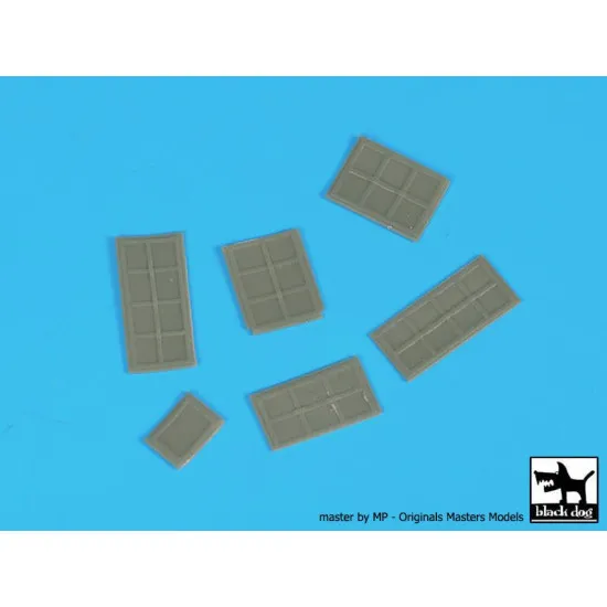 Black Dog A48164 1/48 SU-25 engine + spine for Zvezda