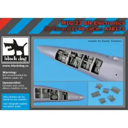 Black Dog A48173 1/48 Mig 23 BN electronic for Eduard
