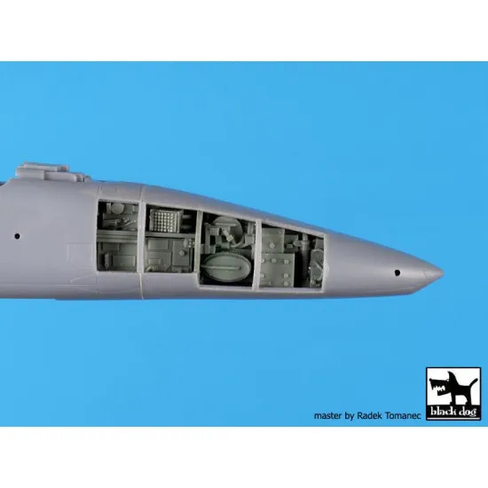 Black Dog A48173 1/48 Mig 23 BN electronic for Eduard