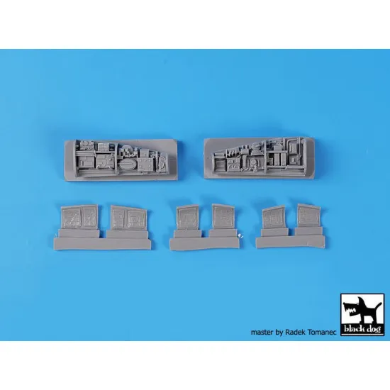 Black Dog A48173 1/48 Mig 23 BN electronic for Eduard