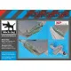 Black Dog A48177 1/48 Viking folding wings+tail for Italeri