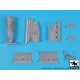 Black Dog A48182 1/48 Blackburn Buccaneer left engine for Airfix