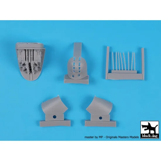 Black Dog A48184 1/48 B-26 K machineguns for ICM