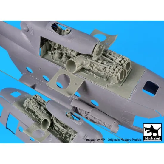 Black Dog A48188 1/48 Mil Mi 8 MT engines for Zvezda
