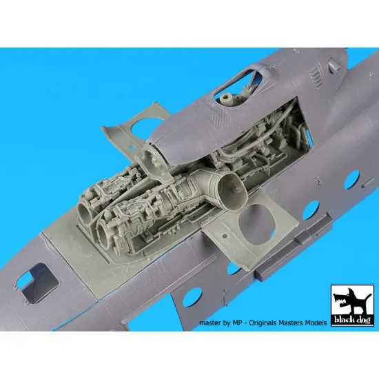 Black Dog A48188 1/48 Mil Mi 8 MT engines for Zvezda