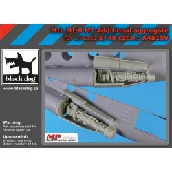 Black Dog A48189 1/48 Mil Mi 8 MT additional aggregate for Zvezda