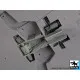 Black Dog A48192 1/48 Mirage 2000 cannons +radar for Kinetic
