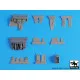 Black Dog A48192 1/48 Mirage 2000 cannons +radar for Kinetic