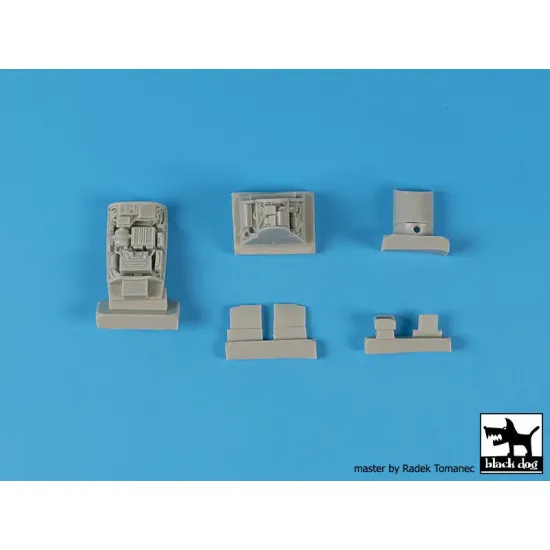 Black Dog A48198 1/48 Mig 21 MF big set for Eduard