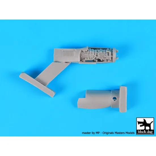 Black Dog A72023 1/72 Mi 28 Havoc engine for Zvezda