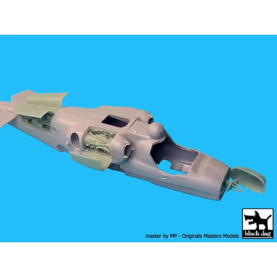 Black Dog A72024 1/72 Ka-52 Aligator electronic+engine for Zvezda