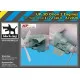 Black Dog A72026 1/72 UP-3 D Orion 2 engines for Hasegawa