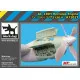 Black Dog A72027 1/72 AC-130 H Hercules engine for Italeri