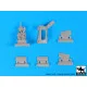 Black Dog A72027 1/72 AC-130 H Hercules engine for Italeri