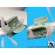 Black Dog A72028 1/72 AC-130 H Hercules 2 engines for Italeri