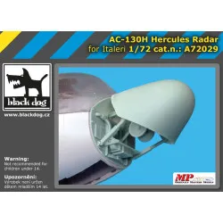 Black Dog A72029 1/72 AC-130 H Hercules radar for Italeri