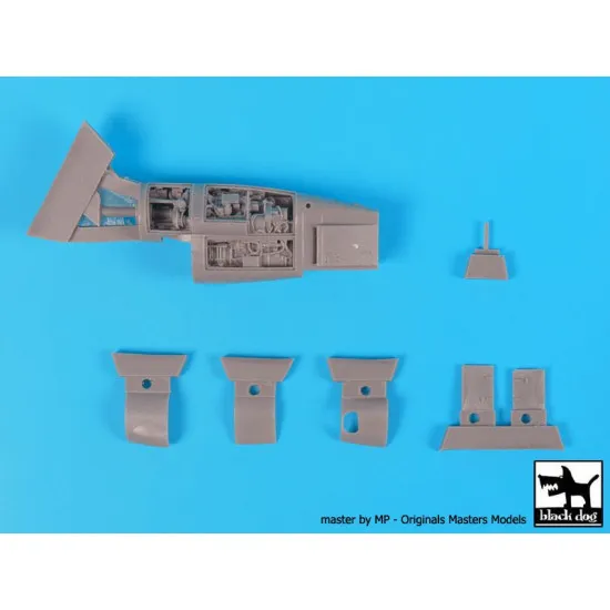 Black Dog A72039 1/72 V-22 Osprey engine for Hasegawa