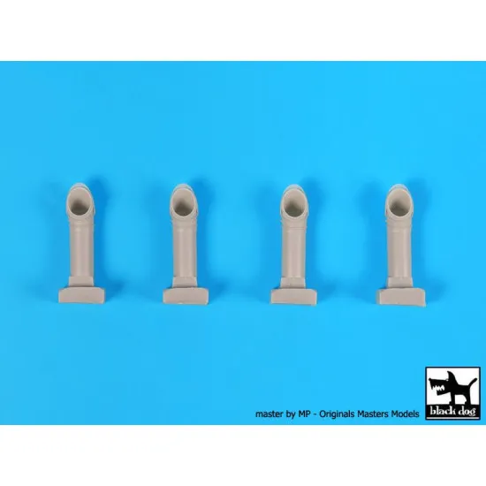 Black Dog A72041 1/72 C-130 exhausts for Italeri