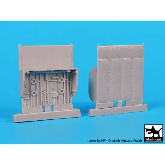 Black Dog A72043 1/72 C-130 wheel bays for Italeri