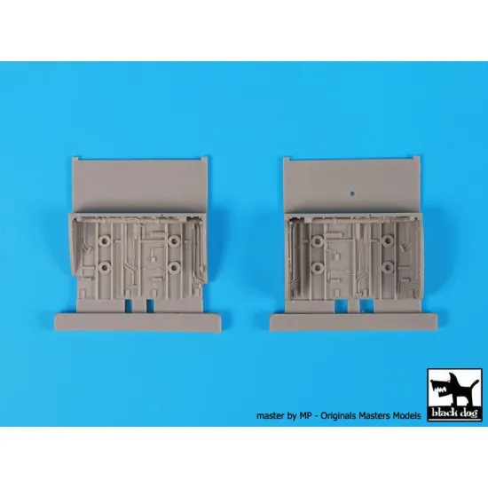Black Dog A72043 1/72 C-130 wheel bays for Italeri