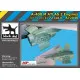 Black Dog A72046 1/72 A-400 M Atlas 2 engines for Revell