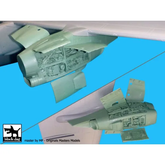 Black Dog A72046 1/72 A-400 M Atlas 2 engines for Revell