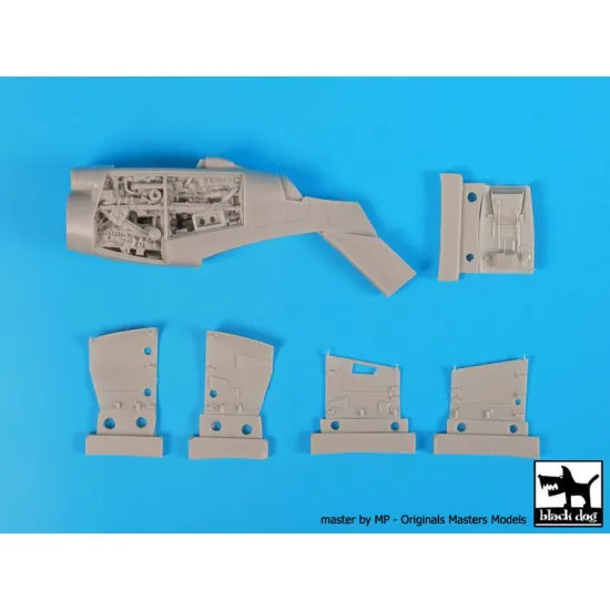 Black Dog A72046 1/72 A-400 M Atlas 2 engines for Revell