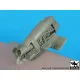 Black Dog A72047 1/72 C-27 J Spartan 1 engine for Italeri