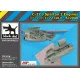 Black Dog A72048 1/72 C-27 J Spartan 2 engines for Italeri