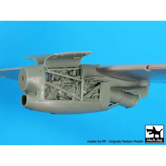 Black Dog A72048 1/72 C-27 J Spartan 2 engines for Italeri