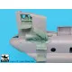 Black Dog A7205 1/72 Ch-47 Chinnok engine for Italeri