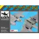 Black Dog A72052 1/72 De Havilland Mosquito Mk VI Big set for Tamiya