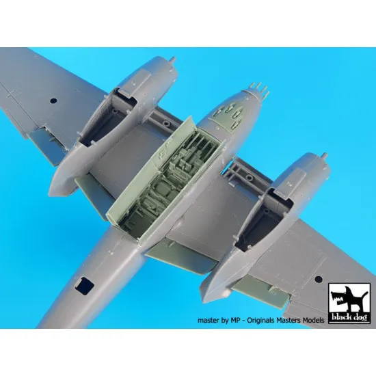 Black Dog A72052 1/72 De Havilland Mosquito Mk VI Big set for Tamiya