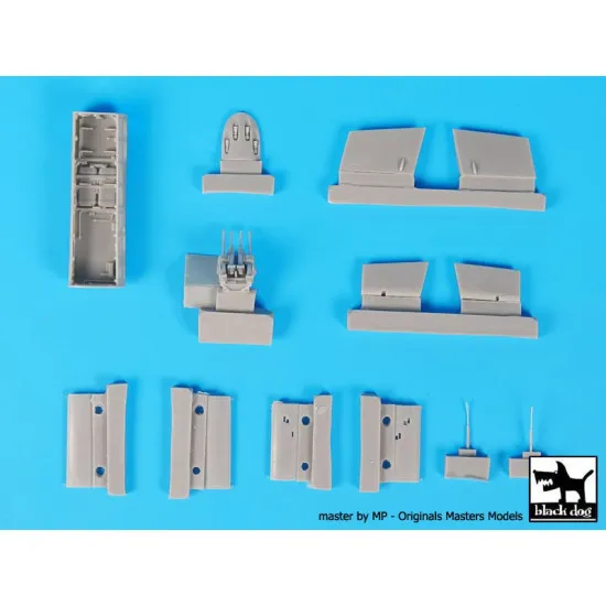 Black Dog A72052 1/72 De Havilland Mosquito Mk VI Big set for Tamiya