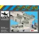 Black Dog A72054 1/72 Sea King AEW 2 Engine for Dragon
