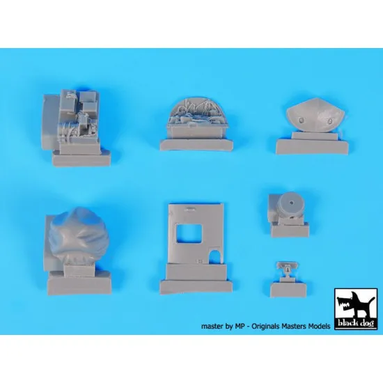 Black Dog A72055 1/72 Sea King AEW 2 radar+electronics for Dragon